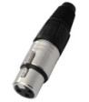 Neutrik XLR-stik hun - NC-3FX NEUTRIK