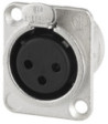 Neutrik XLR-bøsning hun - NC-3FDL1 NEUTRIK