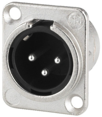 Neutrik XLR-bøsning han - NC-3MDL1 NEUTRIK