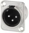 Neutrik XLR-bøsning han - NC-3MDL1 NEUTRIK