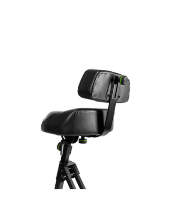 Gravity Height Adjustable Stool with Foot and Backrest