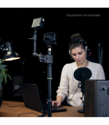 Gravity Microphone Pole for Table Mounting incl. Table Clamp and Boom