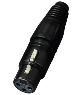 Neutrik XLR-stik hun - NC-3FXB NEUTRIK