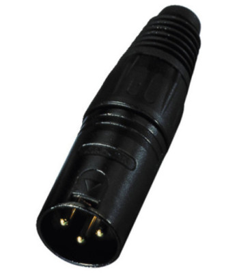 Neutrik XLR-stik han - NC-3MXB NEUTRIK