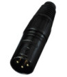 Neutrik XLR-stik han - NC-3MXB NEUTRIK