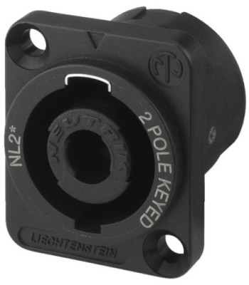 Speakon-bøsning han - NL-2MP NEUTRIK