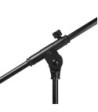 Gravity Touring Series Microphone Stand with Round Base and 2-Point Adjustment Telescoping Boom