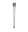LED Dual Gooseneck Lamp With USB Connector