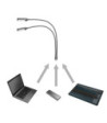 LED Dual Gooseneck Lamp With USB Connector