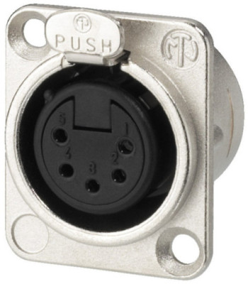 Neutrik XLR-bøsning hun - NC-5FDL1 NEUTRIK