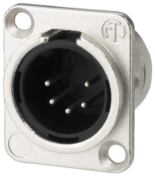 Neutrik XLR-bøsning han - NC-5MDL1 NEUTRIK Neutrik XLR-bøsning han - NC-5MDL1 NEUTRIK