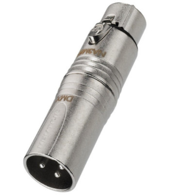 Neutrik XLR-adapter - NA-3M5F NEUTRIK