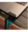 Gravity Universal Laptop Stand with Adjustable Holding Pins and Steel Base