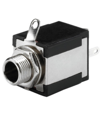 Jackbøsning 6.3mm - T-635S MONACOR