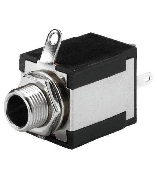 Jackbøsning 6.3mm - T-635S MONACOR Jackbøsning 6.3mm - T-635S MONACOR
