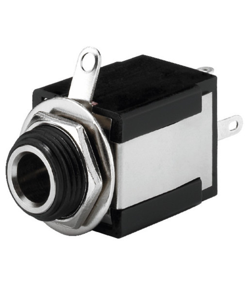 Jackbøsning 6.3mm - T-635SI MONACOR