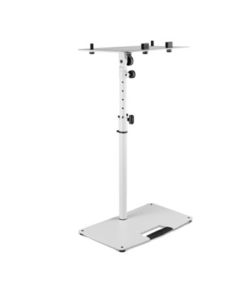 Gravity Universal Laptop Stand with Adjustable Holding Pins and Steel Base
