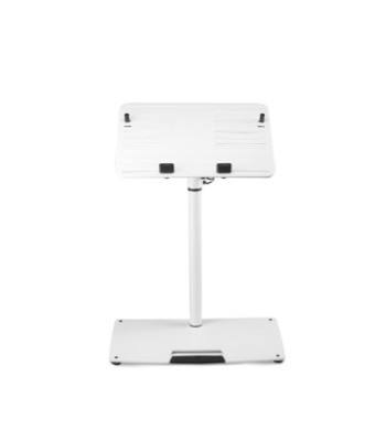 Gravity Universal Laptop Stand with Adjustable Holding Pins and Steel Base