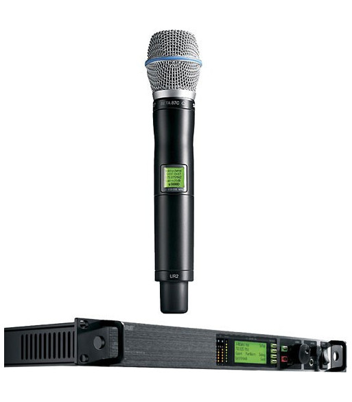 Udlejning: Trådløs Shure UHF/Beta 87 Udlejning: Trådløs Shure UHF/Beta 87