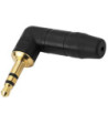 Neutrik jackstik vinklet 3.5mm - NTP-3RCB NEUTRIK