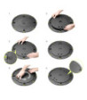 Gravity Round Cast Iron Base for M20 Poles