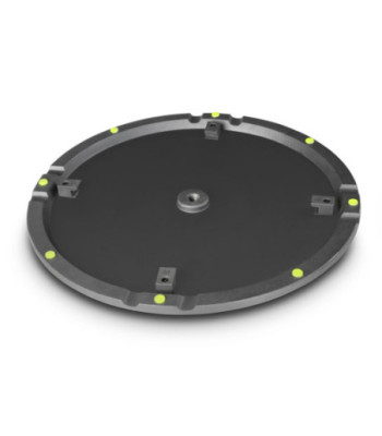 Gravity Round Cast Iron Base and Weight Plate Set for M20 Poles