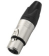 Neutrik XLR-stik hun - NC-3FXX NEUTRIK