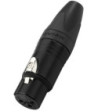 Neutrik XLR-stik hun - NC-3FXXB NEUTRIK