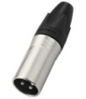 Neutrik XLR-stik han - NC-3MXX NEUTRIK