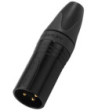 Neutrik XLR-stik han - NC-3MXXB NEUTRIK
