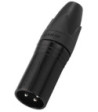 Neutrik XLR-stik han - NC-3MXXBAG NEUTRIK