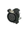 Neutrik XLR chassis connector 5-pole female  Neutrik®