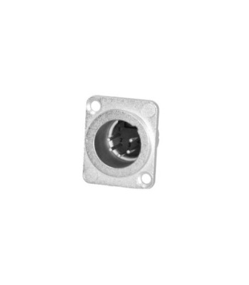Panel jack XLR 5-pole male D-type