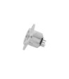 Panel jack XLR 5-pole male D-type