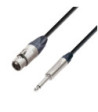 Microphone Cable | Neutrik® XLR Female x Jack TS | 1.5 m