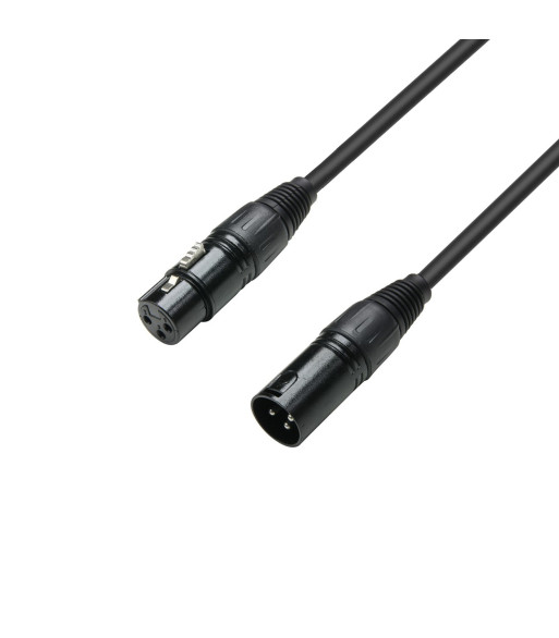 DMX Cable | Adam Hall® XLR 3-pole | 0.5 m DMX Cable | Adam Hall® XLR 3-pole | 0.5 m