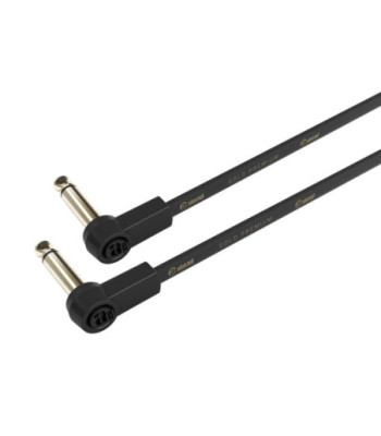 Pedalboard Patch Cable | Adam Hall® angled Jack TS | 0.3 m