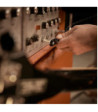 Vintage Pedalboard Patch Cable | Adam Hall® angled Jack TS | 0.3 m