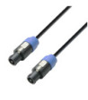 Speaker Cable | Adam Hall® Plugs 2 x 2.5 mm² | 5 m