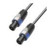 Speaker Cable | Adam Hall® plug 2 x 2.5 mm² | 1 m