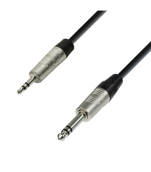 Balanced Cable | Rean® Minijack x Jack TRS | 3 m Balanced Cable | Rean® Minijack x Jack TRS | 3 m