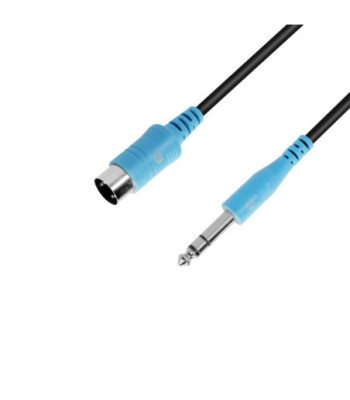 TRS MIDI Cable | Adam Hall® Jack TRS x MIDI 5-pole | 0.6 m