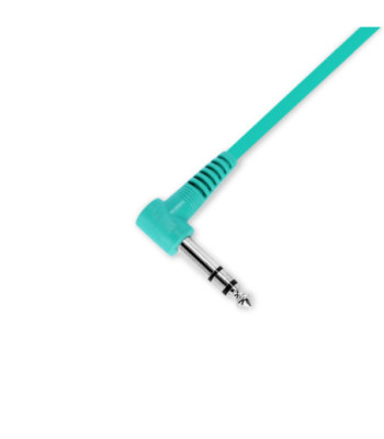 Patch Cable set of 6 different coloured angled Jack TRS | 0.15 m