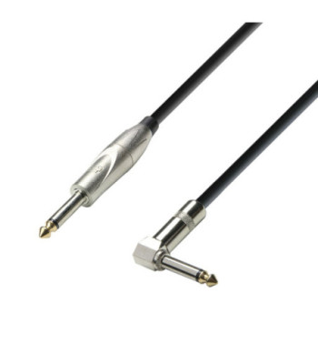 Intrument Cable | Adam Hall® Angled Jack TS x Jack TS | 6 m