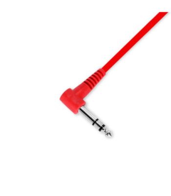 Patch Cable set of 6 different coloured angled Jack TRS | 0.6 m