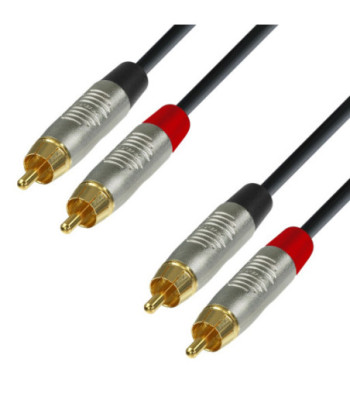 Twin Cable | Rean® 2 RCA x 2 RCA | 1.5 m