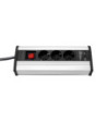 Power Strip 3-way with switch & 2 x USB | 1.4 m