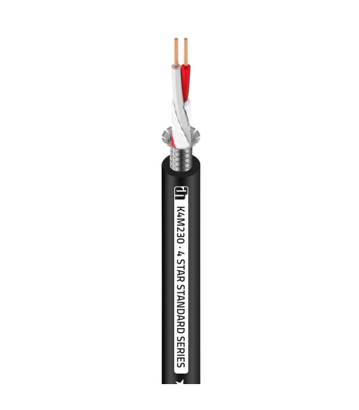 Microphone Cable | 0.30 mm² AWG22 | 100 m - 100 meter