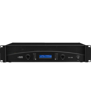 IMG STAGELINE PA-forstærker 2x500W - STA-1000