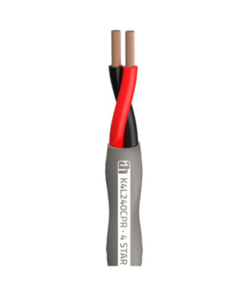 Speaker Cable | 4.0 mm² AWG11 | Indoor install cable (class: Eca) - 100 meter